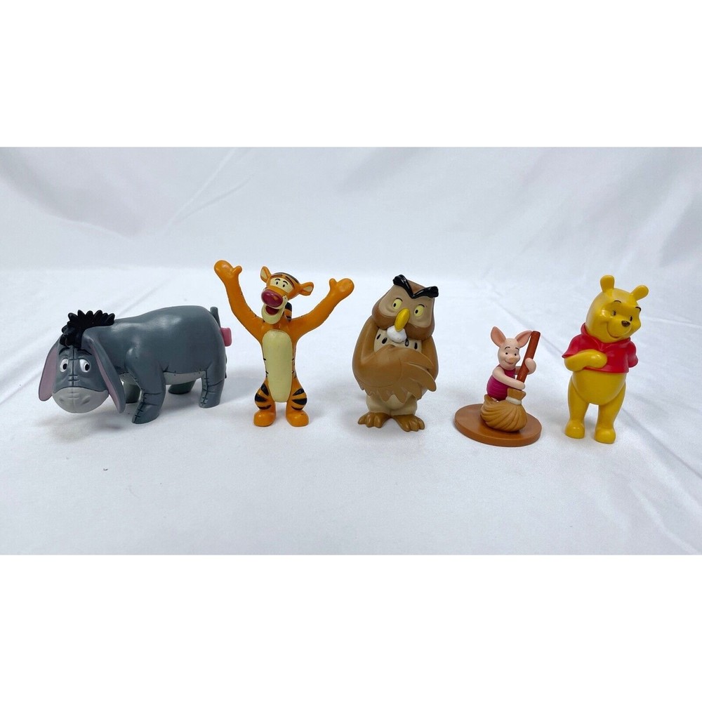 Disney Winnie the Pooh‎ Figures Cake Topper Tigger Eeyore Owl Piglet
